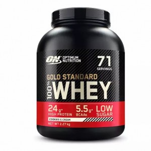 Optimum Nutrition Gold Standard 100% Whey Proteina Cookies & Cream 2.27 kg (71 Servings) Colombia | 1034ACFMJ